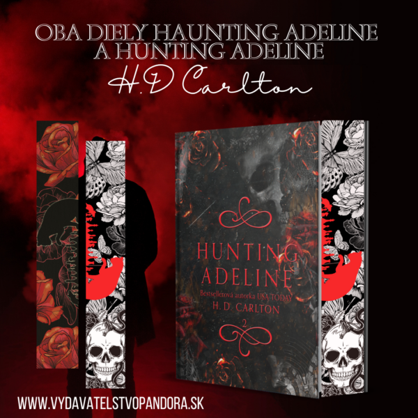 HAUNTING ADELINE+HUNTING ADELINE s oriezkou: H.D Carlton, vychádza 30.5.2025 (oba diely duológie)